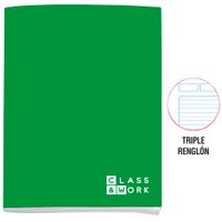 Cuaderno CLASS & WORK Grapado Triple Renglón (Modelos Aleatorios)