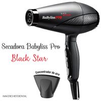 Secadora de Cabello Profesional BaBylissPRO Black Star - B6200PE