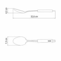 Cuchara Ac. Inox PServir Marffin
