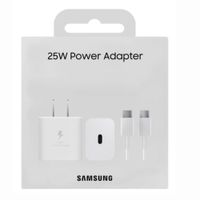 Cargador Samsung 25W Para Galaxy S21 Blanco Original