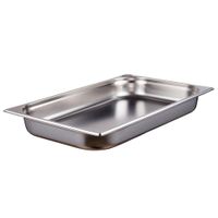 Fuente Bandeja 1/1 Acero Inox 53 x 32.5 x 6.5 Cm Gastronorm Eu