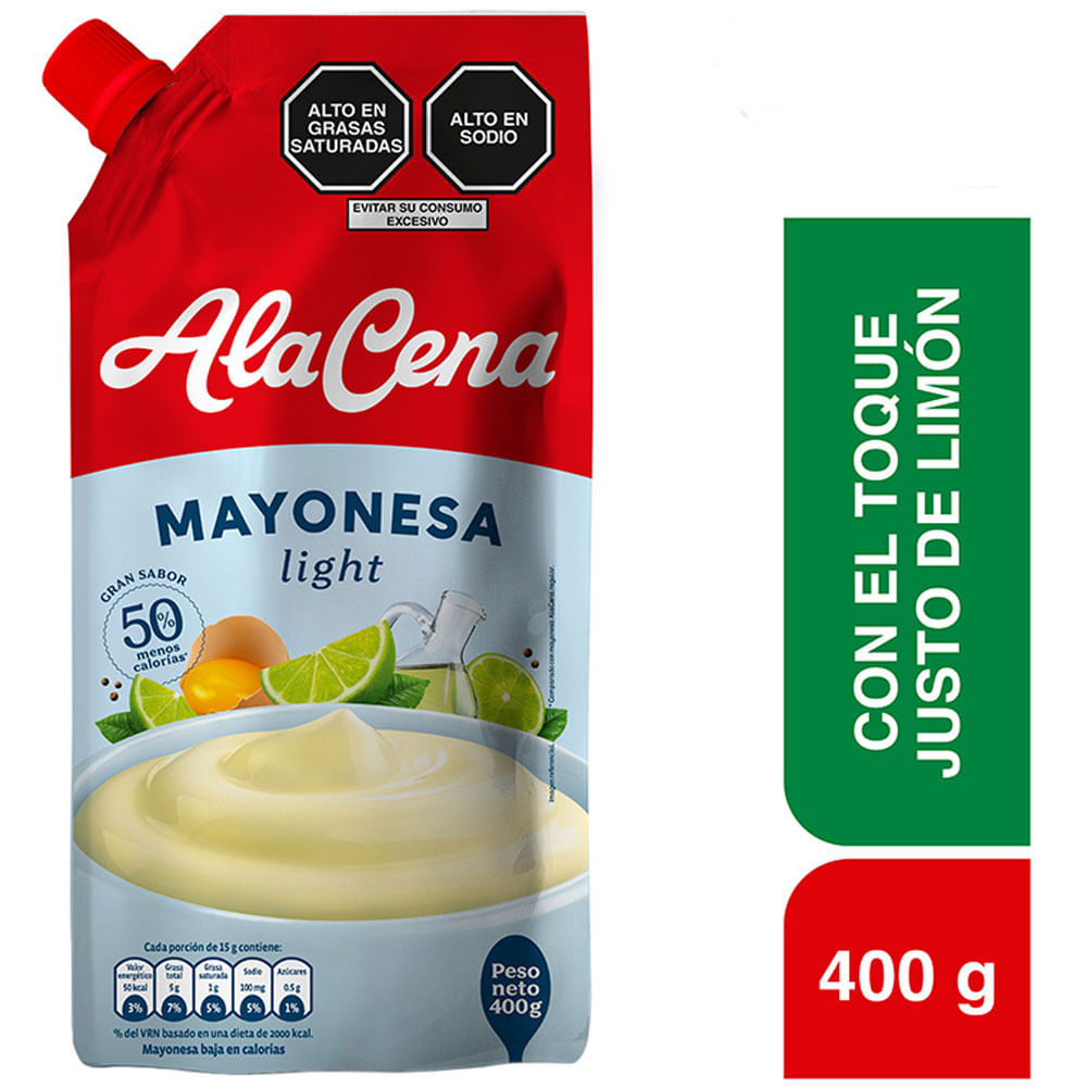 Mayonesa Light ALACENAA Doypack 400g