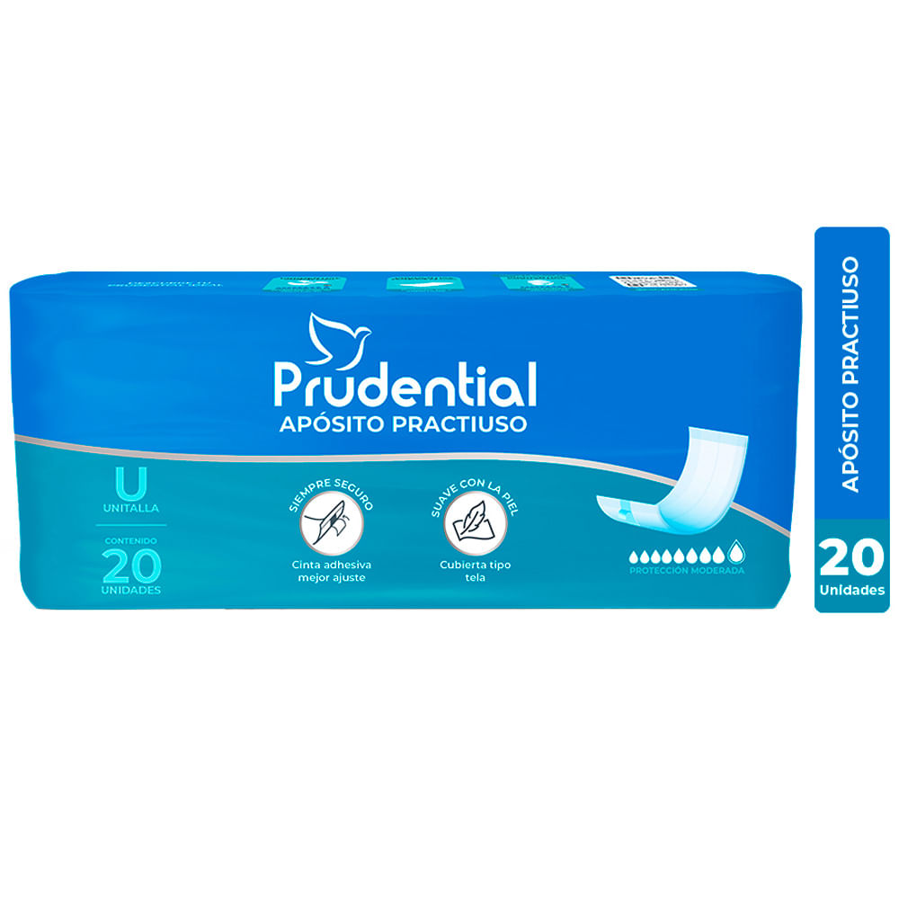 Apósito Practiuso PRUDENTIAL Paquete 20un