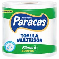 Papel Toalla PARACAS Multiusos Verde 65mts Paquete 1un