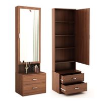 Tocador con Espejo Sami Caramelo Muebles Bonno