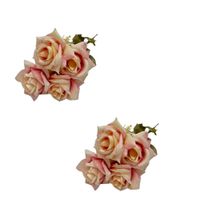 Set de 2 Bouquets De Rosas Diamante X5 BG305038-ME FLORIPASTORE