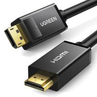 Cable Displayport a HDMI 4K UGREEN 30Hz 10.8Gbps 5 Metros 3D