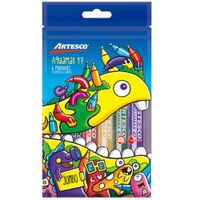 Plumón Grueso ARTESCO Aquamax Paqeuete 6un