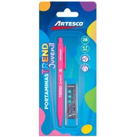 Portaminas ARTESCO Trend Juvenil 2B 0.7 mm. Blíster 1un