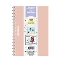 Cuaderno ARTESCO Study Journal Rosado + 4 Resaltadores