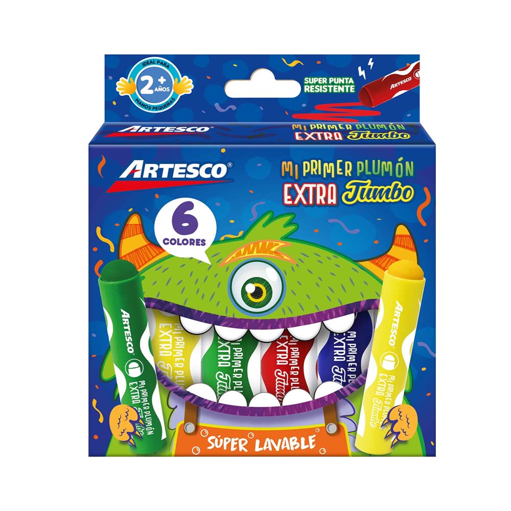 Mi Primer Plum Puntaextr Jumbo ARTESCO x6 Unidades