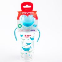 Biberón Boca Ancha HAPPYMAM x 10Oz Doble Tetina Niño