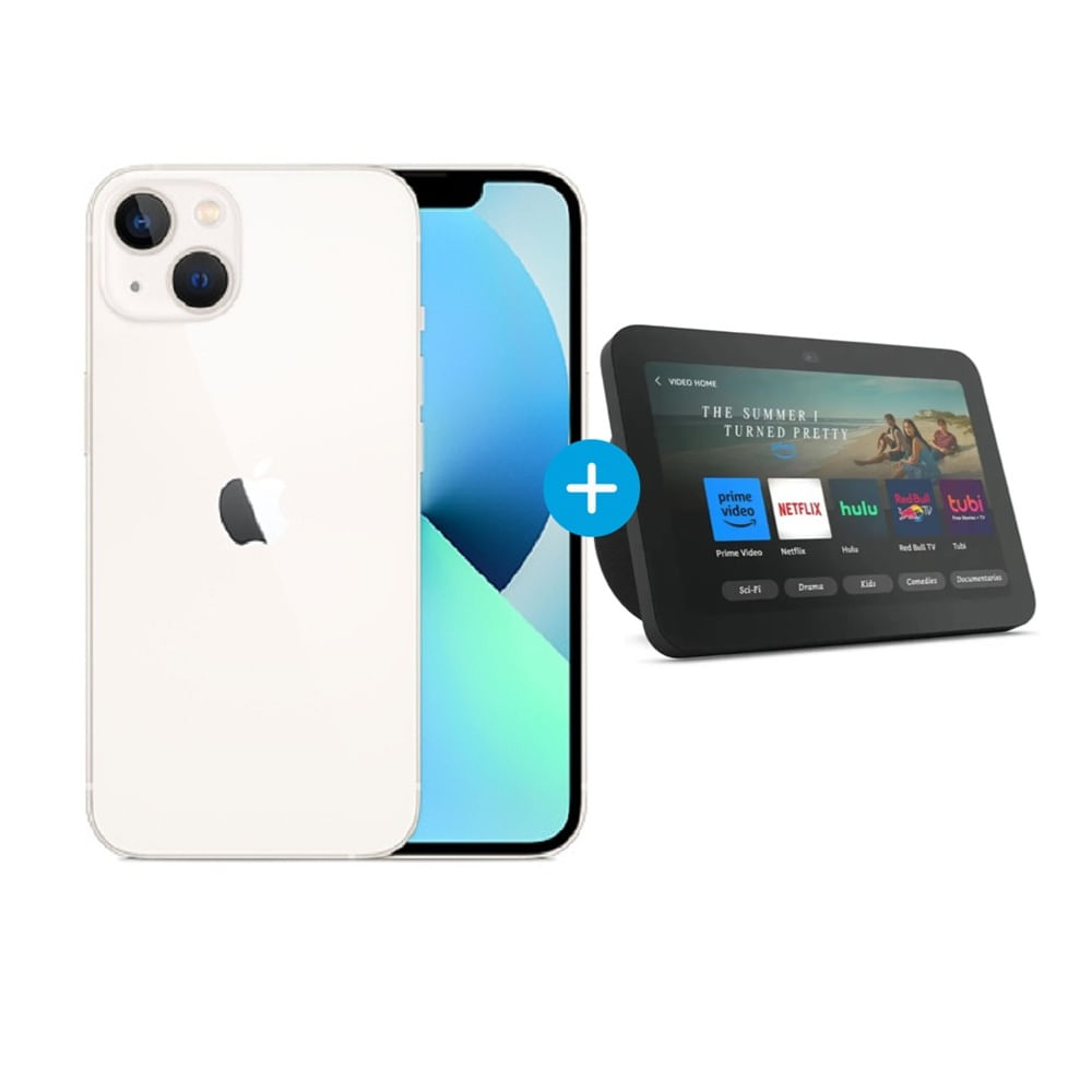 Combo iPhone 13 128GB"" y Parlante Inteligente Amazon Echo Show""