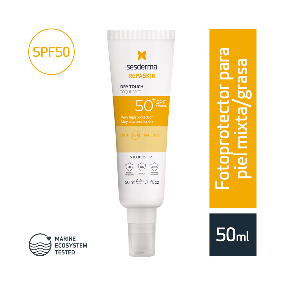 Fotoprotector Repaskin Toque Seco SPF50