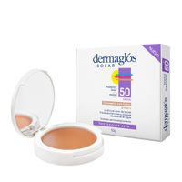 Protector Solar Facial Crema Compacta FPS 50 con Color Tono 2