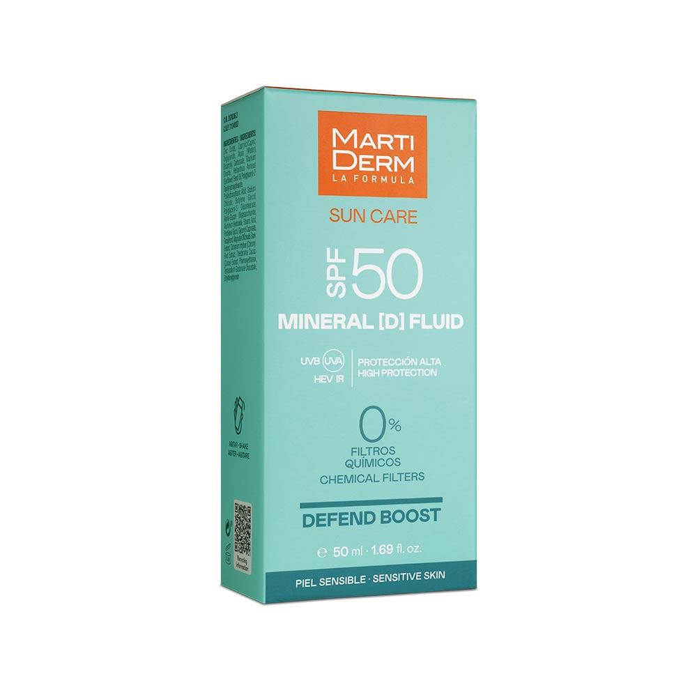Protector Solar Martiderm Sun Care Spf 50+ Mineral Fluid
