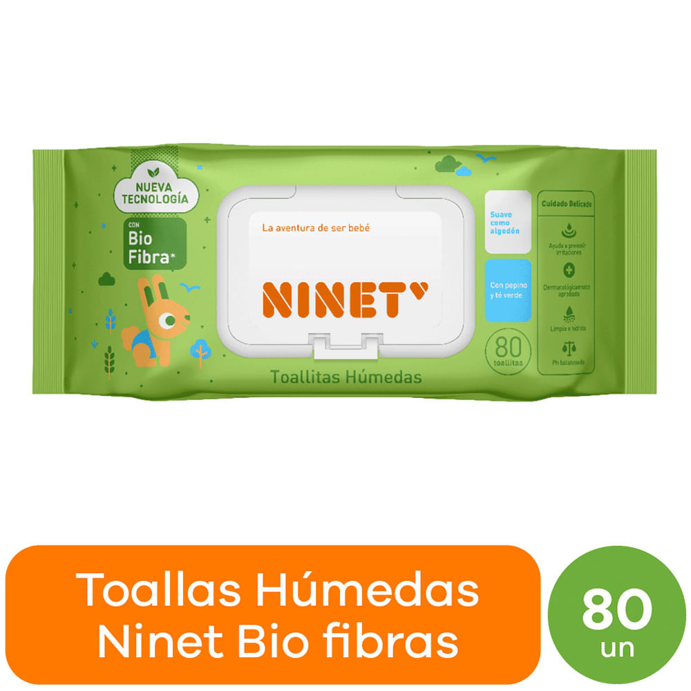 Toallitas Húmedas Ninet Bio Fibras