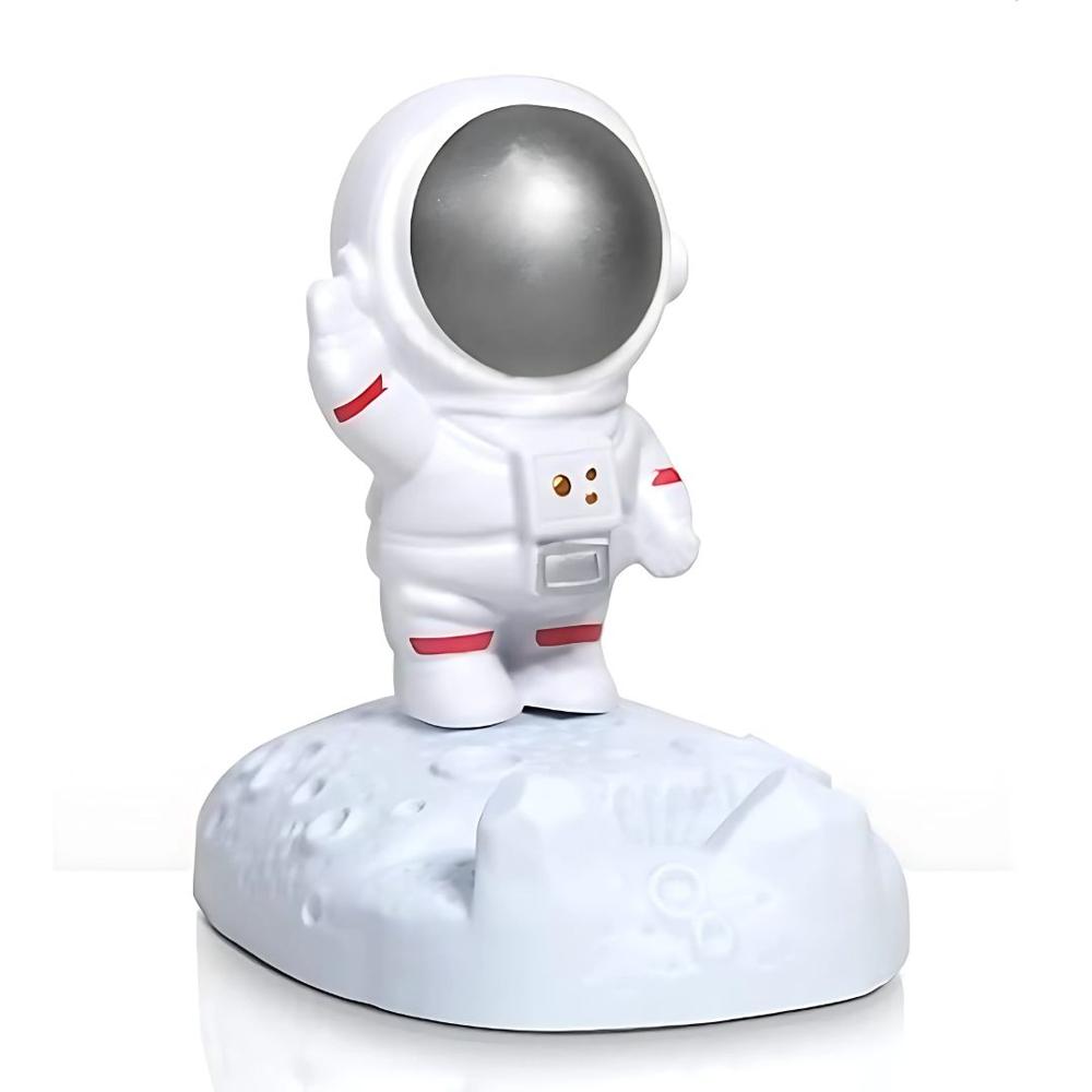 Soporte para Celular Modelo Astronauta Parado Gris
