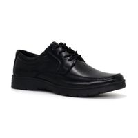 Zapatos Escolar De CUERO JUVENIL  25Q1.MK-E3 NEGRO