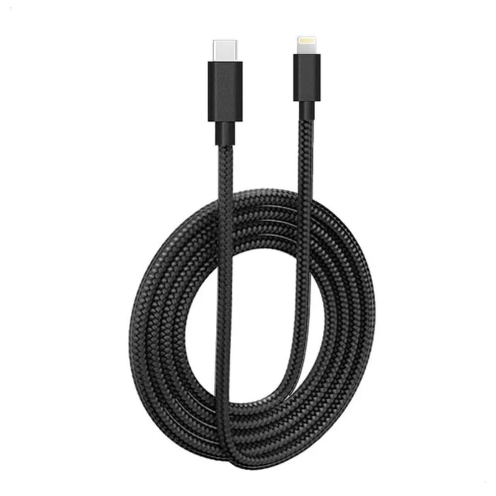 Cable de Carga Motorola USB-C to Lightning Trenzado (1.5 Metros)