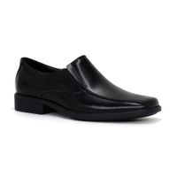 Zapatos Escolar De CUERO JUVENIL 25Q1.PL-12 NEGRO