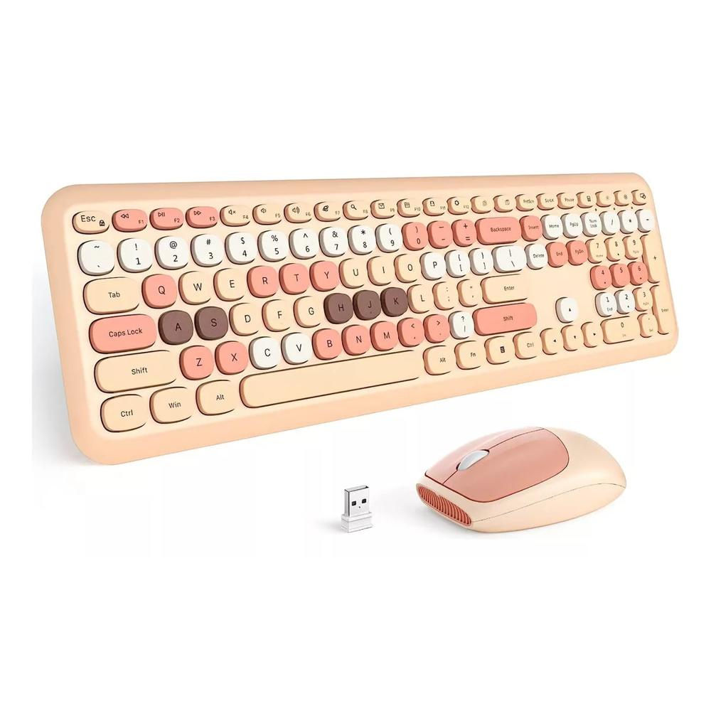 Teclado de Colores Arena Naranja