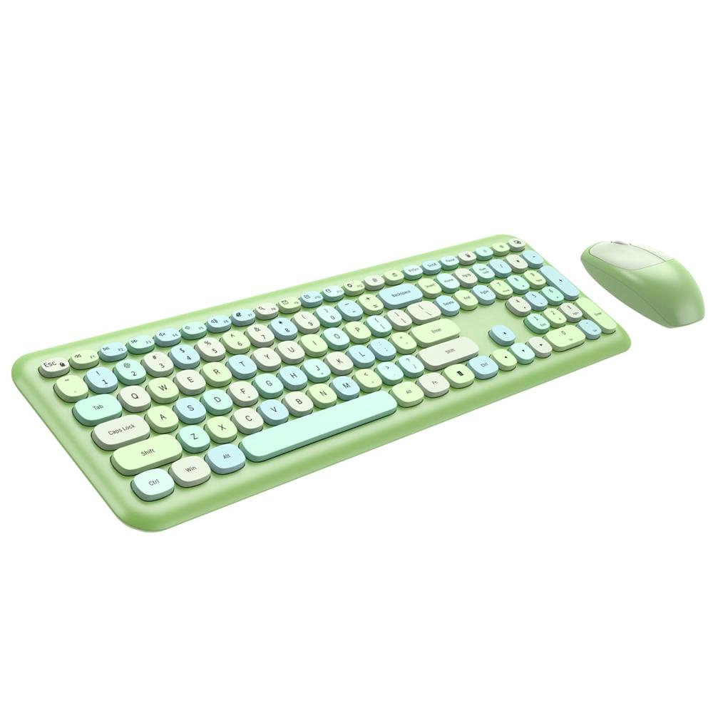 Teclado de Colores Jade Blanco