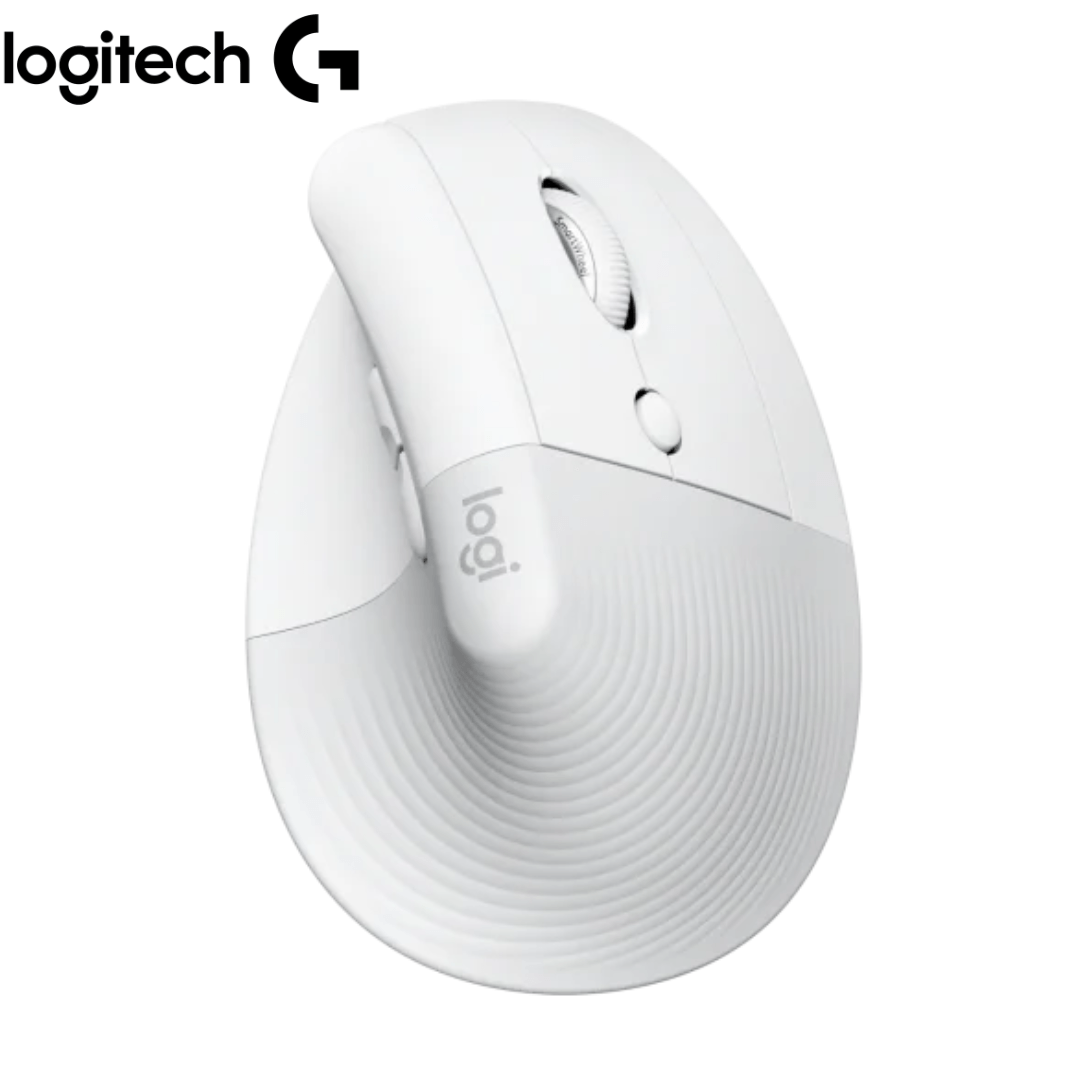 Mouse Logitech Lift Vertical Ergonomico Blanco Crudo Bluetooth – USB