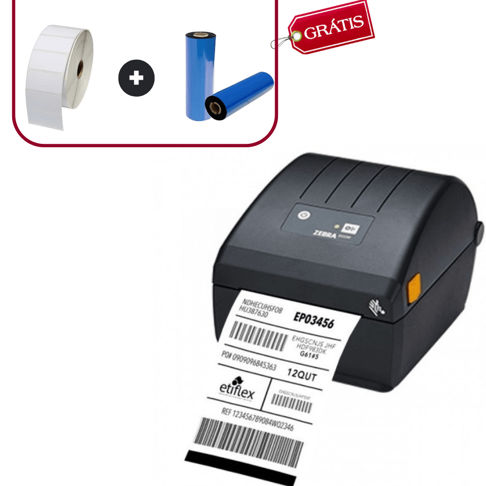 Zebra THERMAL TRANSFER PRINTER ZD220 – IMPRESORA DE ETIQUETAS