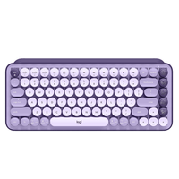 Teclado Mecánico Logitech POP Keys Lavanda
