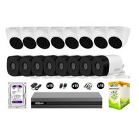 Cámaras Seguridad Dahua Kit 16 Hd 720p Disco 1tb Completo