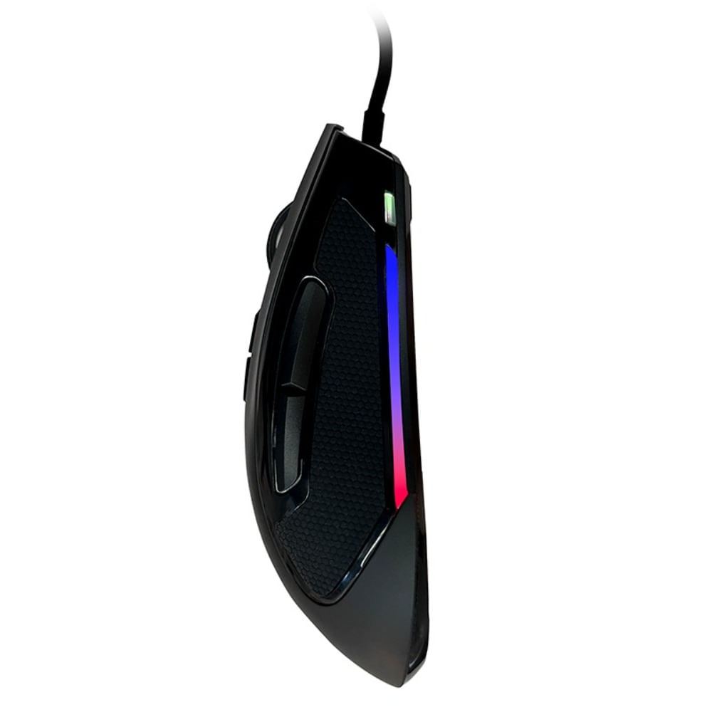 Mouse Gamer Teros Te-5167n 12,800 Dpi 9 Botones Usb