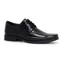 Zapatos Escolar De CUERO HOMBRE 25Q1.DE-01 NEGRO