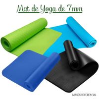 Mat de Yoga de 7mm para hacer Ejercicios