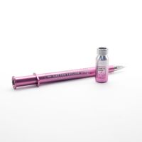 Rompe Ampolla Tipo Lapicero LED Estilo Metalizado Fucsia