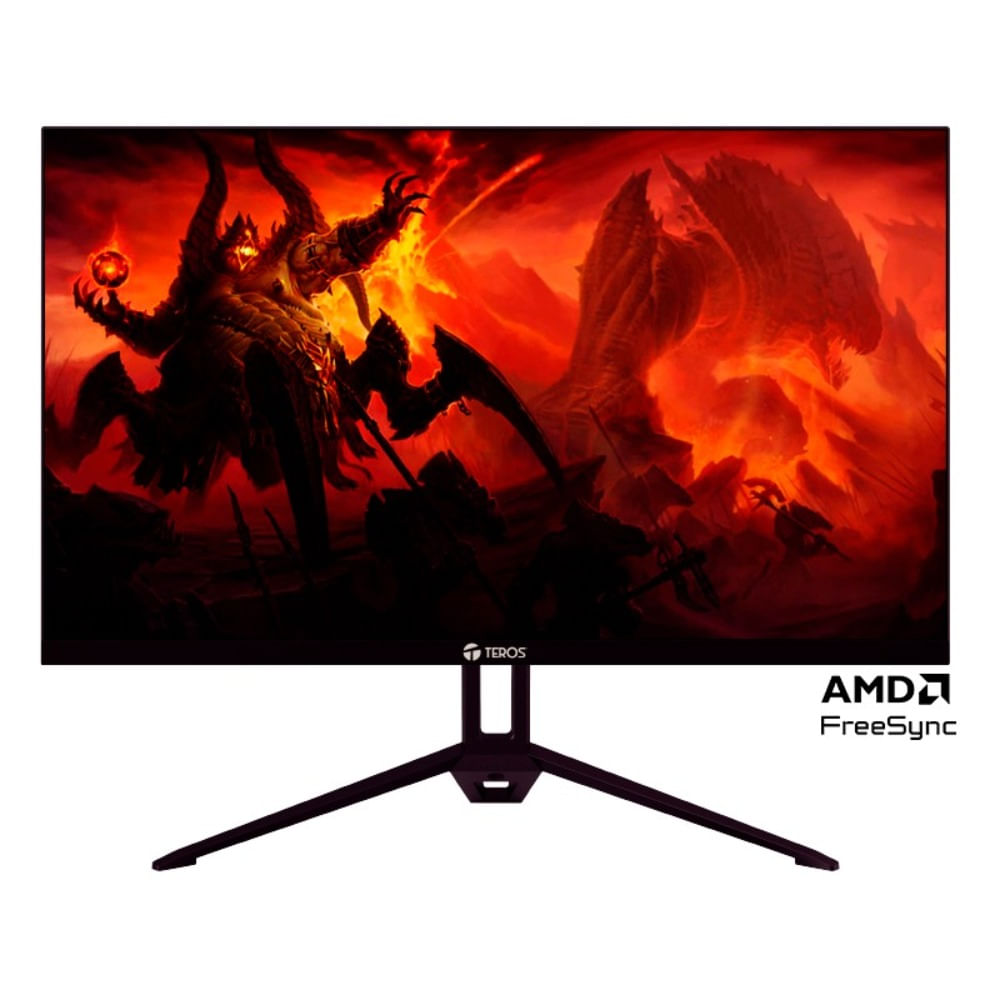 Monitor Teros Flat Te-2415s 23.8 Pantalla Plana Color Negro