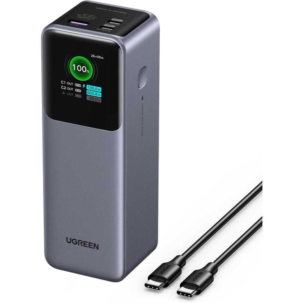 Ugreen Power Bank Nexode 25000 mAh 200W Portátil PD QC PB722 - 35525