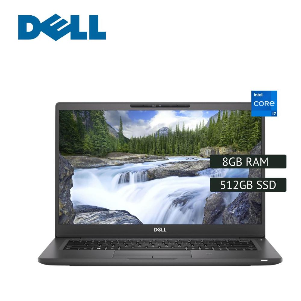 Laptop semi nueva DELL 7300 Core i7/8va - 8GB RAM - 512GB SSD