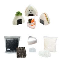 Pack Onigiri Basico 3u Molde. Arroz. Alga Nori