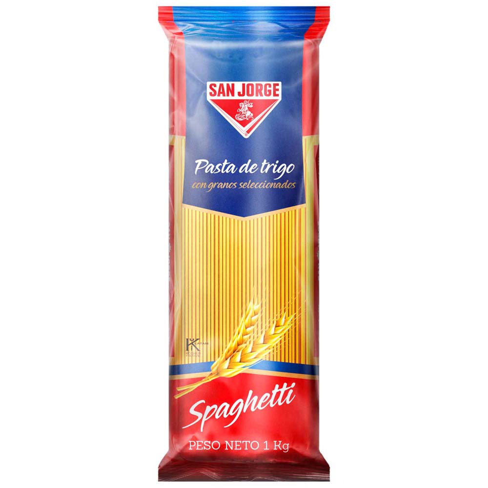 Fideo Spaghetti SAN JORGE Bolsa 1Kg