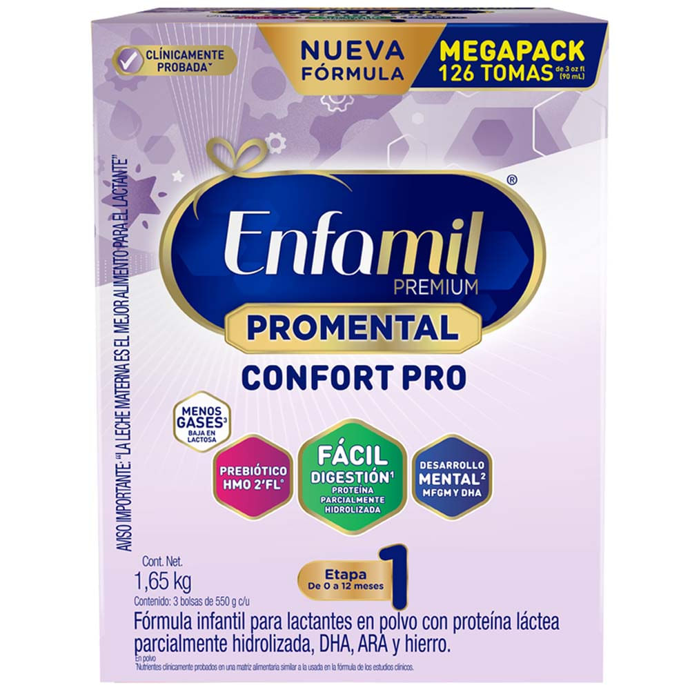 Fórmula Infantil ENFAMIL Promental Confort Pro Caja 1.65kg