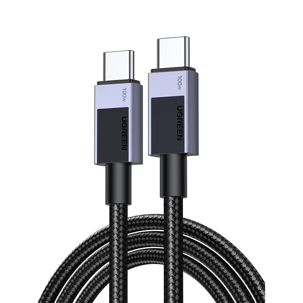 Ugreen Cable USB-C a USB-C Carga Rápida 100W 3M Trenzado L512 - 45065