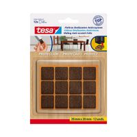 Paño de Fieltro Protect Tesa 20x20 mm Café 12und