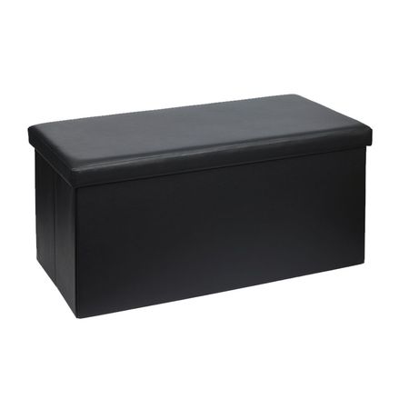 Puff Venus 2 cuerpos PVC Negro Orange