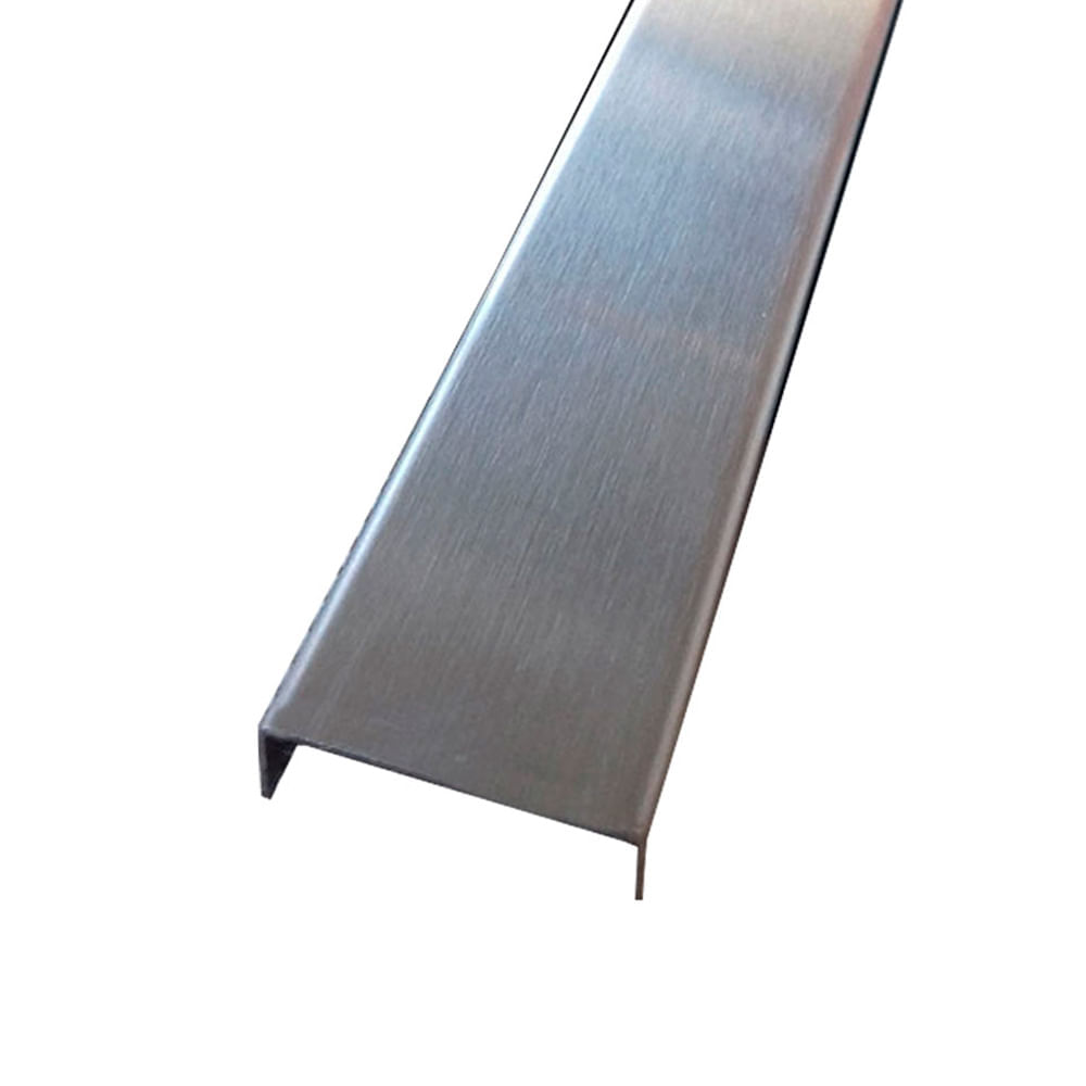 Listelo de acero 304 8K Espejo 4cm x 2.44m EuroBorde