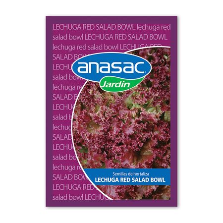 Semillas de Lechuga Red Salad bowl en sobre Hortus