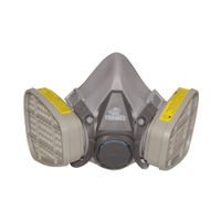 Respirador doble via gases y vapores Tarwex