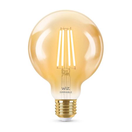 Foco LED Wifi Vintage Globo 6.9W E27 Wiz