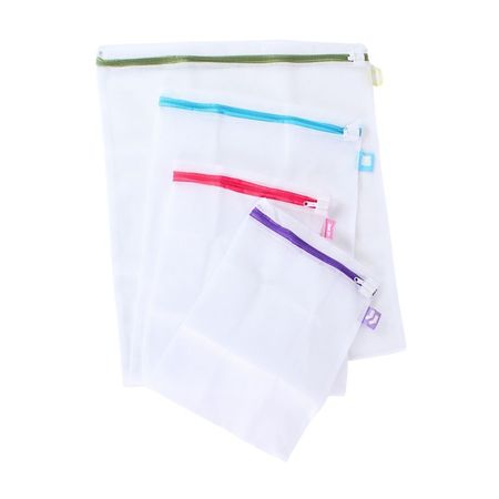 Pack de 4 bolsas Mesh para ropa Orange