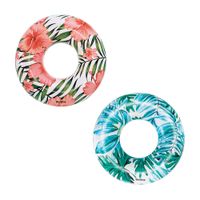 Flotador Acuático PVC Bestway Aro con Palmeras Tropicales